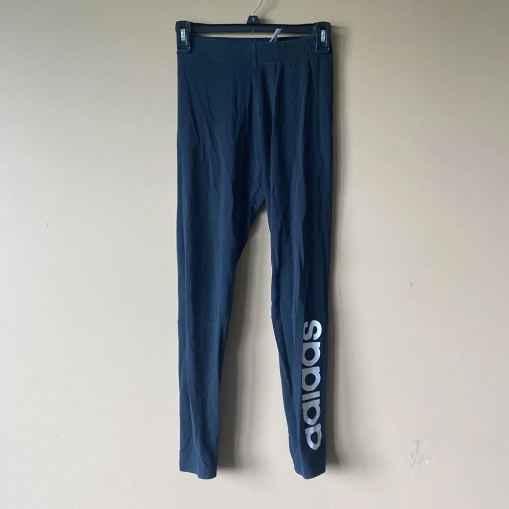 Adidas High Rise Cotton Leggings - Picture 4 of 6